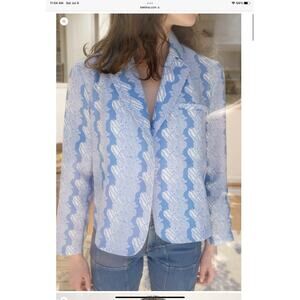 SOLD Beklina Mia Blazer Hydrangea - M/L